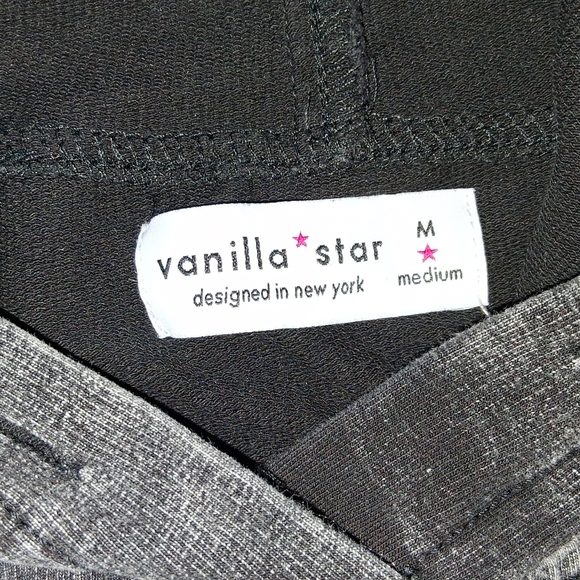 Vanilla Star Black and Gray Hoodie - Picture 5 of 5